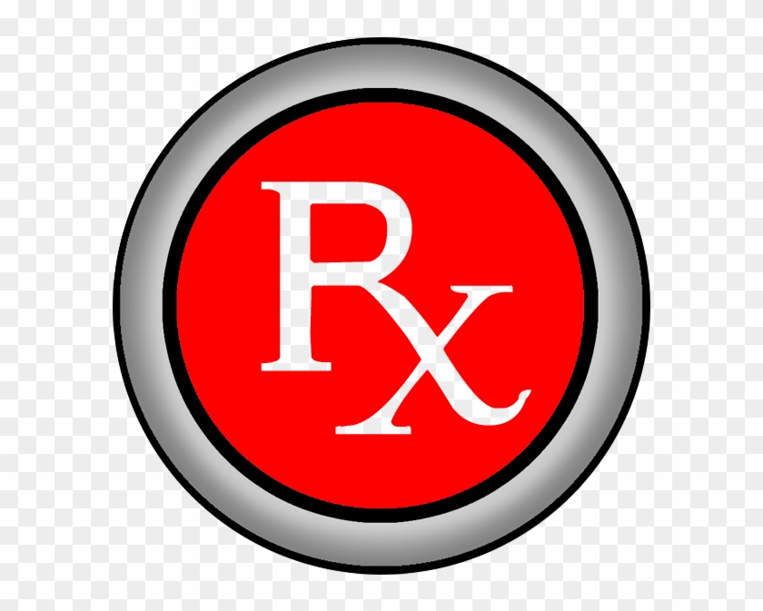 Rx Pharmacy Symbol Italized Clipart - Exame Logo #545466