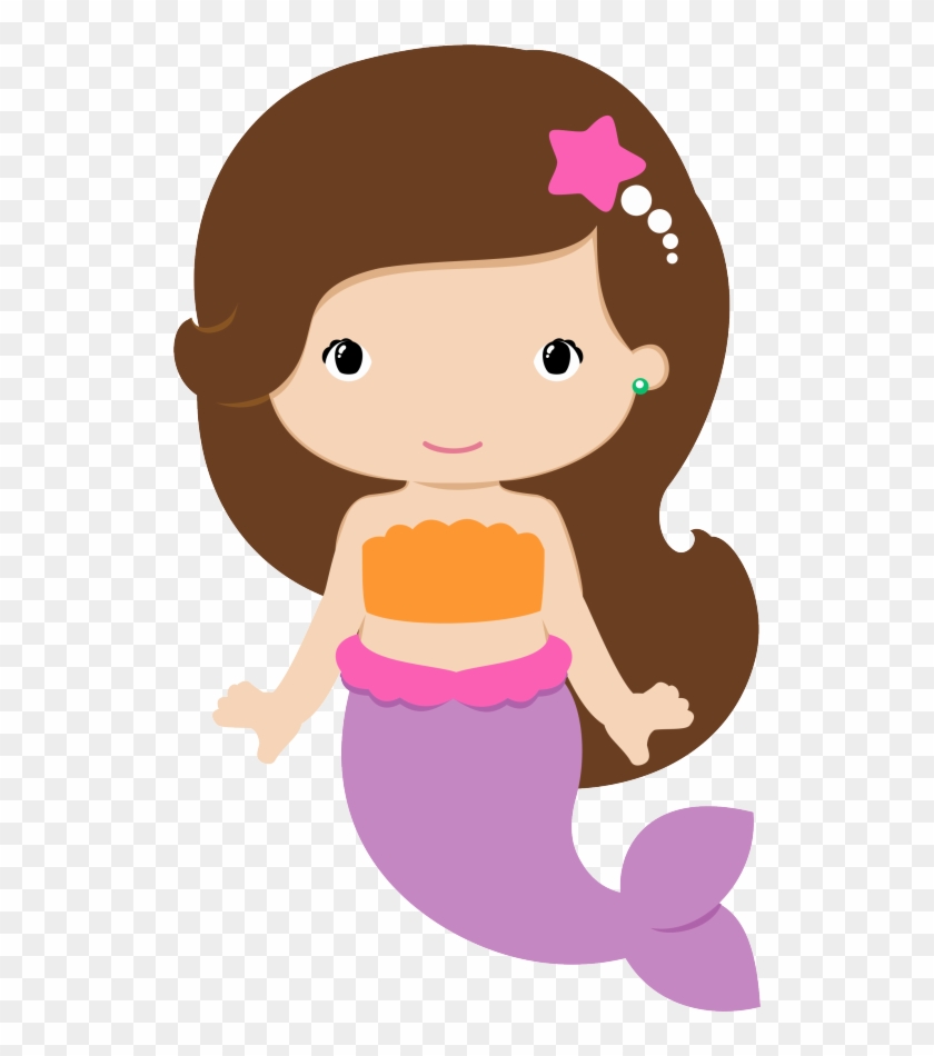 Related For Cute Mermaid Clipart - Cute Mermaid Clipart #545664