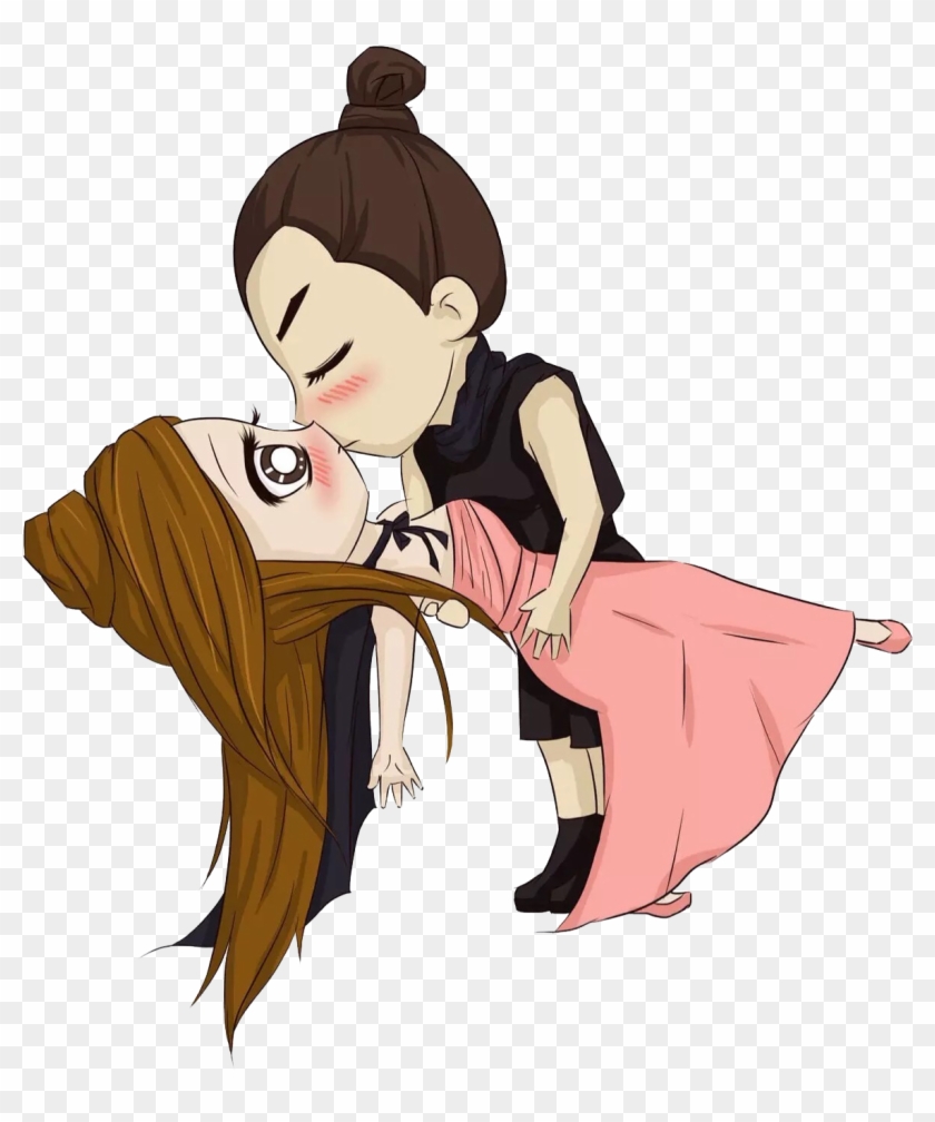 Cartoon Kiss Illustration - Portable Network Graphics #545688