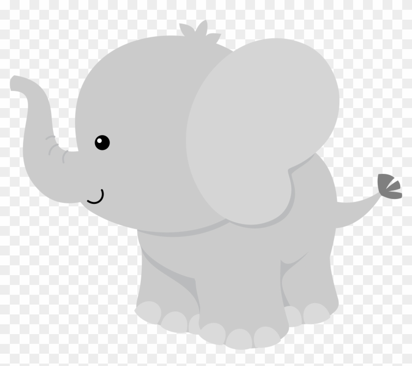 Estas Imágenes De Animalitos Tiernos Para Bebés Y Niños - Baby Elephant Clipart Free #545811