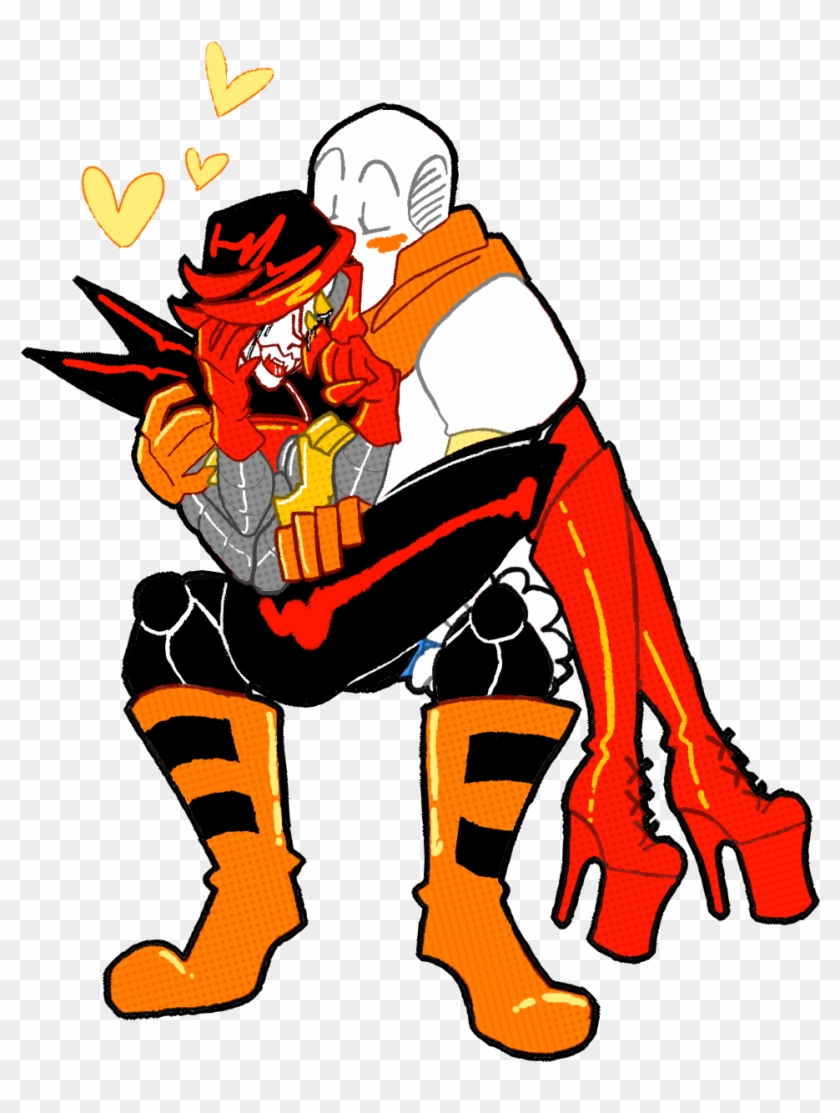 Kiss The Big Bad Bot Better - Thaidraws Papyrus #545870