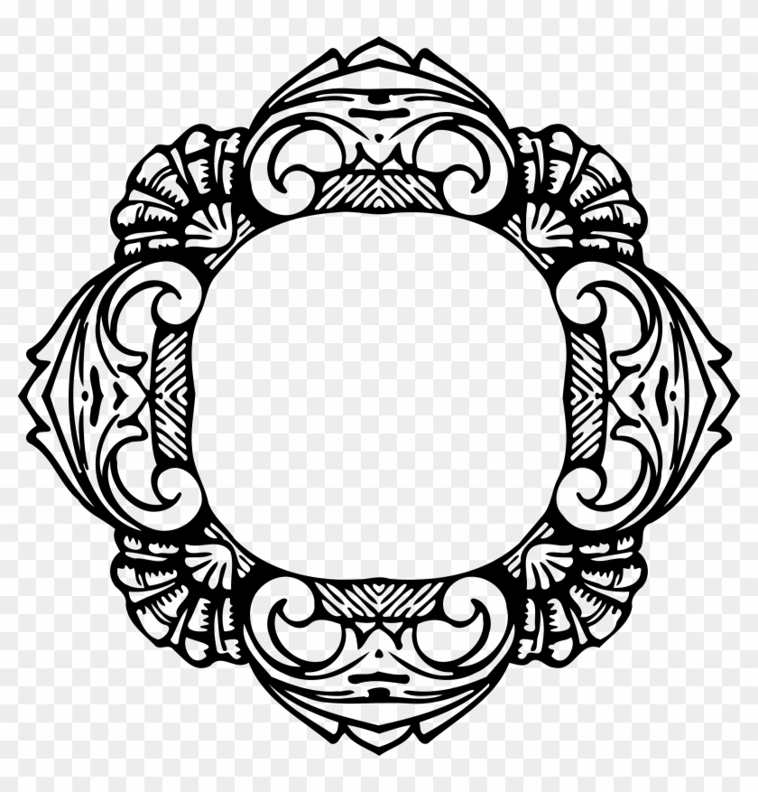 Big Image - Free Pic Vector Round Frame #546019