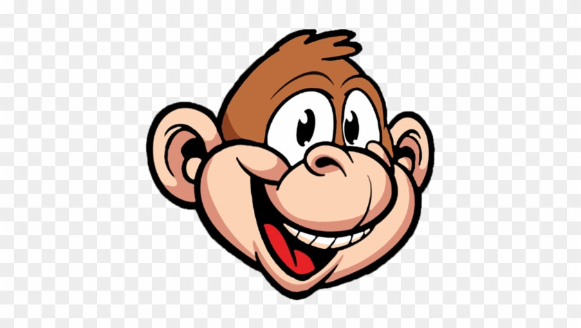 T - Monkey Head Cartoon Png #546082