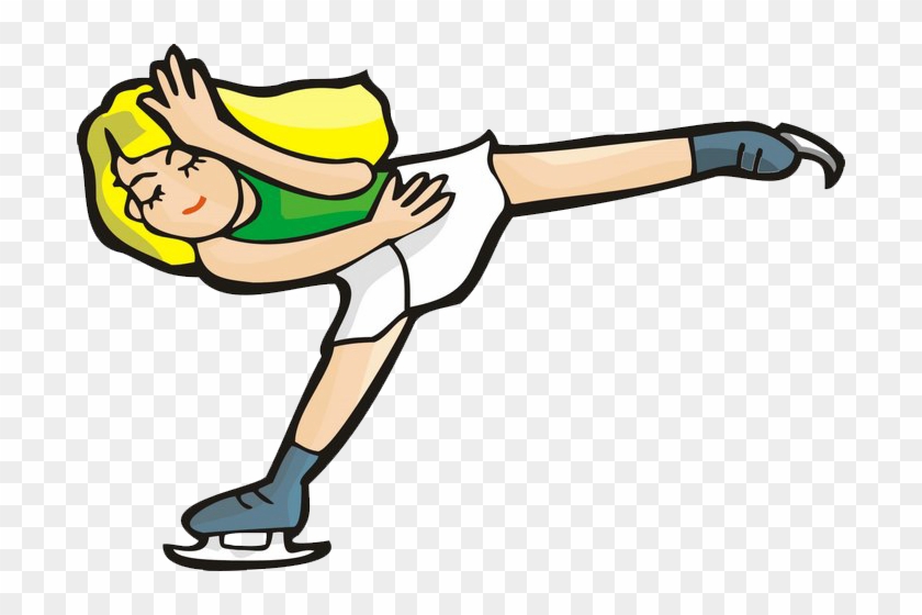 Cartoon Ice Skating - Cartoon Ice Skating #546191