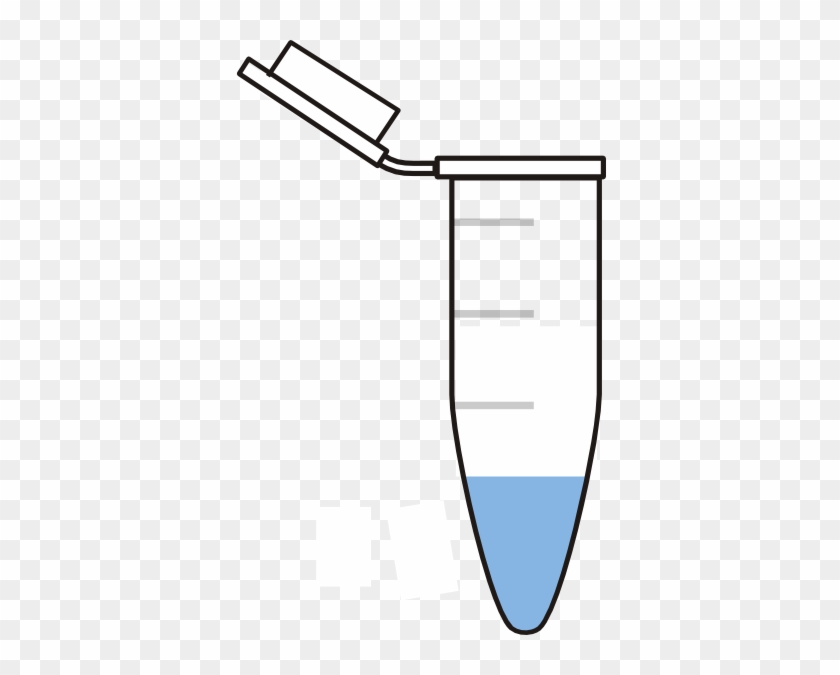 1ml Eppendorf Tube Clip Art At Clker Eppendorf Tube Png Full Size