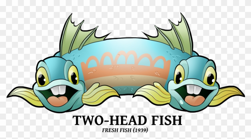 2 Head Fish By Boscoloandrea - Daffy Duck's Fantastic Island #546318