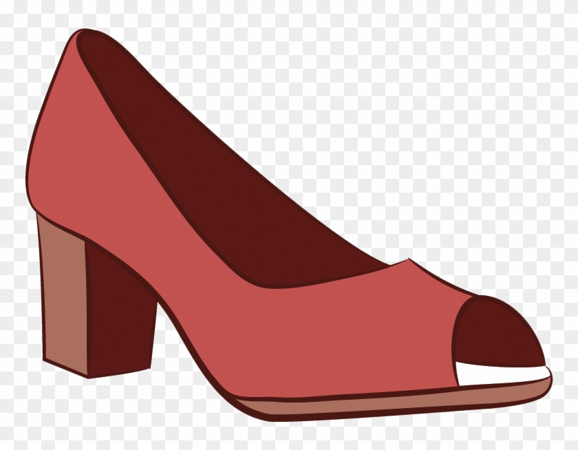 Vector Creative Hand-painted Fish Head Thick Heels - Vector Creative Hand-painted Fish Head Thick Heels #546336