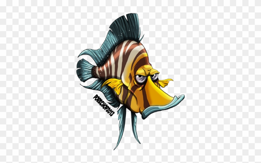 Gold Head Fish By Porkchop-art - Art #546367