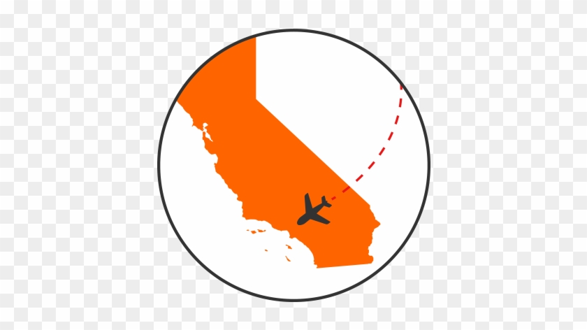 Description - California Map With Capital #546428