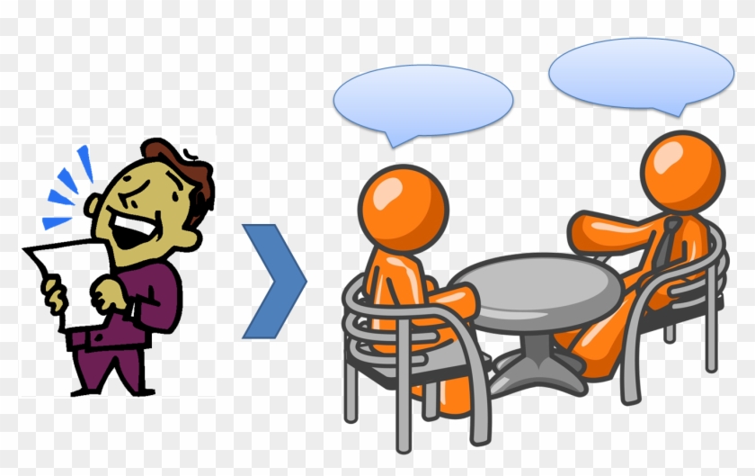 When Customer Reaches Out With Queries, Try To Meet - Clip Art Job Interview #546470