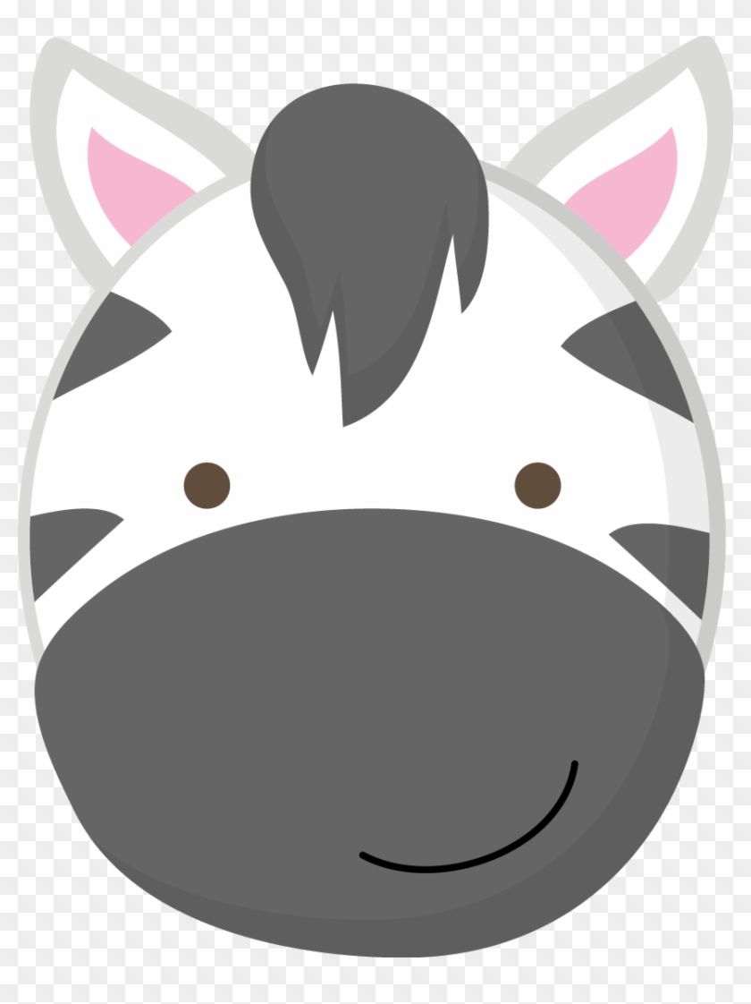 Bonitas Imágenes De Caras De Bebés De La Jungla - Zebra Face Clipart #546511