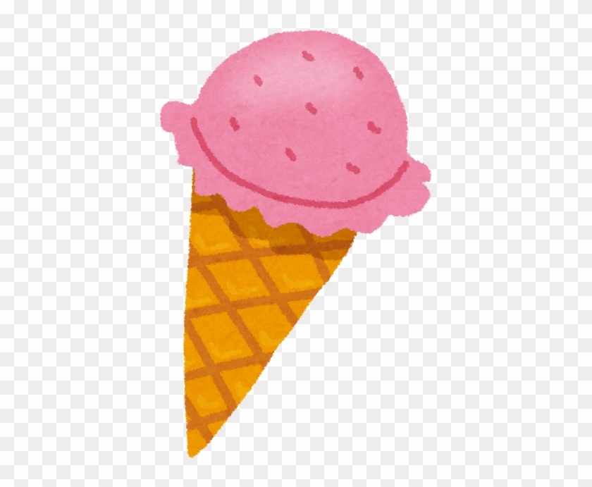 いろいろな種類のアイスクリームのイラスト アイス クリーム