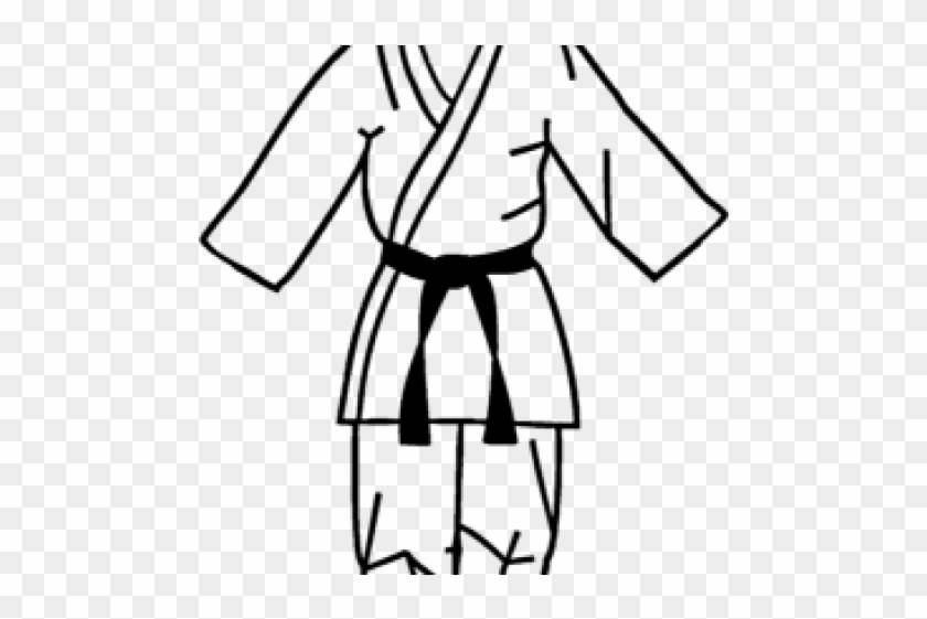 Martial Arts Clipart Karate Gi - Martial Arts Uniform Clipart #546647