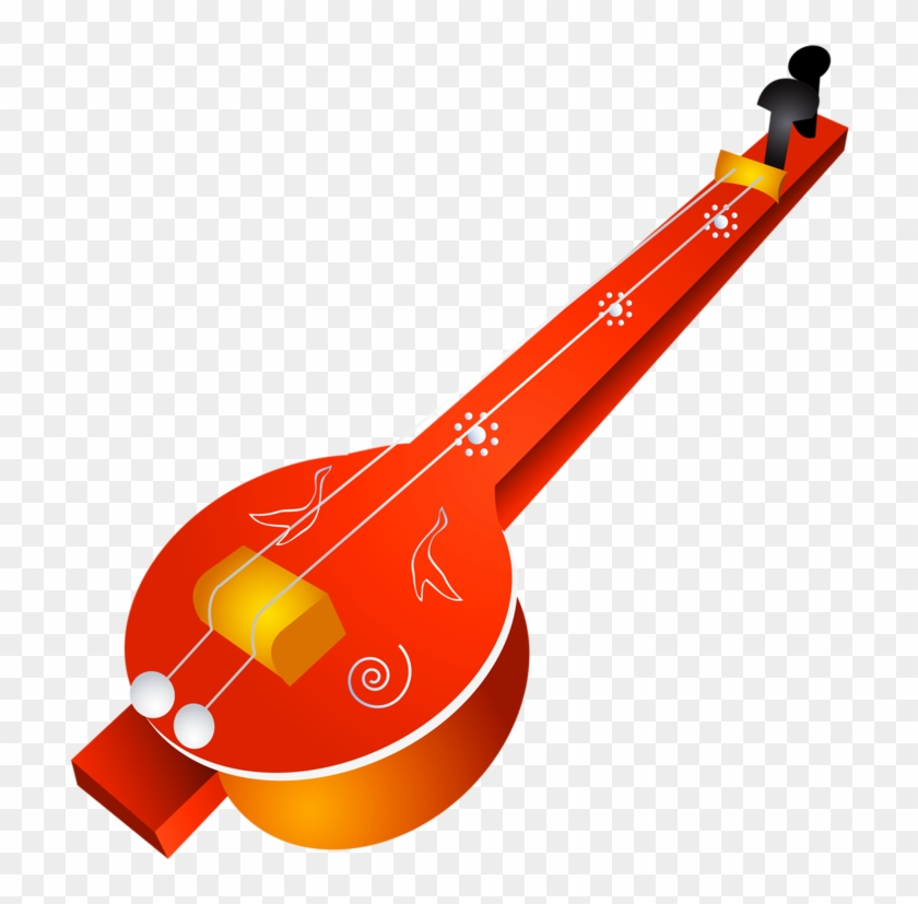 Music Clipartmusical - Indian Musical Instruments Vector Png #546671