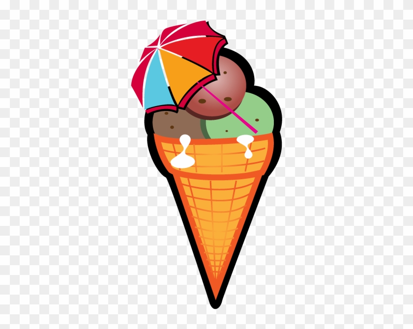 Ice Cream Cone Chocolate Ice Cream - Ice Cream Vector Png #546705