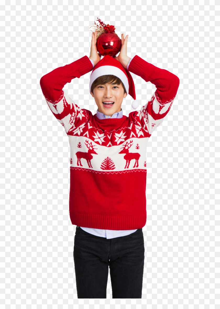 Suho K-pop Exo Christmas Day - Christmas Exo Png #546802