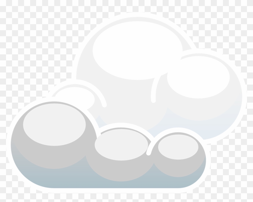 Fog Cloud Cliparts 4, Buy Clip Art - Ingilizce Hava Durumu Bulutlu #546999