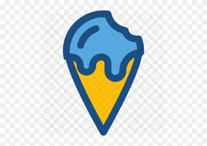 Ice-cream Cone Icon - Ice-cream Cone Icon #547031