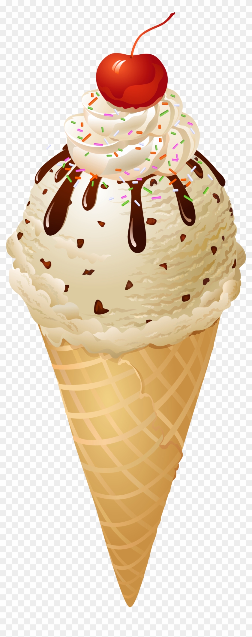 Transparent Ice Cream Cone Png Picture - Ice Cream Cone Transparent #547048