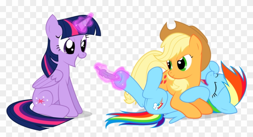 Rainbow Dash Pinkie Pie Pony Twilight Sparkle Applejack - Mlp Rainbow Dash Tickle #547072