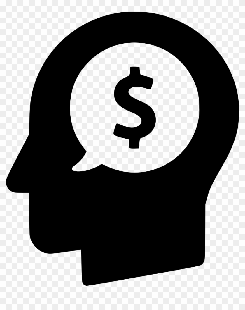 Money Head Finance Dollar Idea Opportunity Comments - Icon Head Money #547108