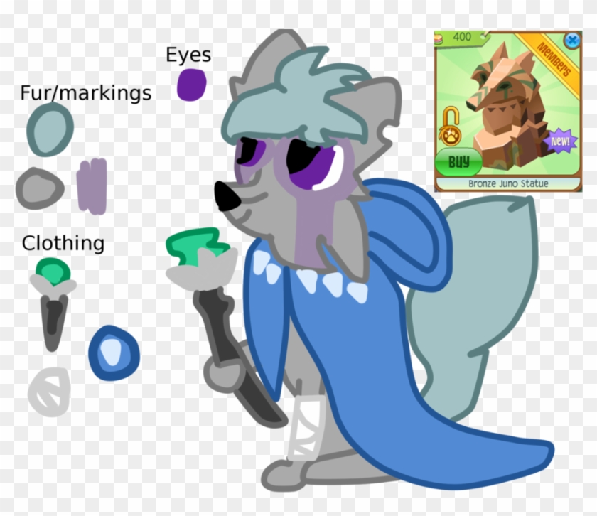 Juno The Arctic Wolf Alpha By Roseyicywolf - Animal Jam Arctic Wolf Alpha #547121