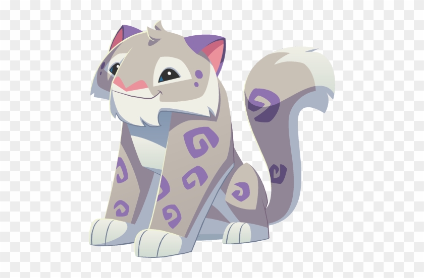 Animal Jam Arctic Wolf Fan Art - Animal Jam Play Wild Snow Leopard - Free  Transparent PNG Clipart Images Download