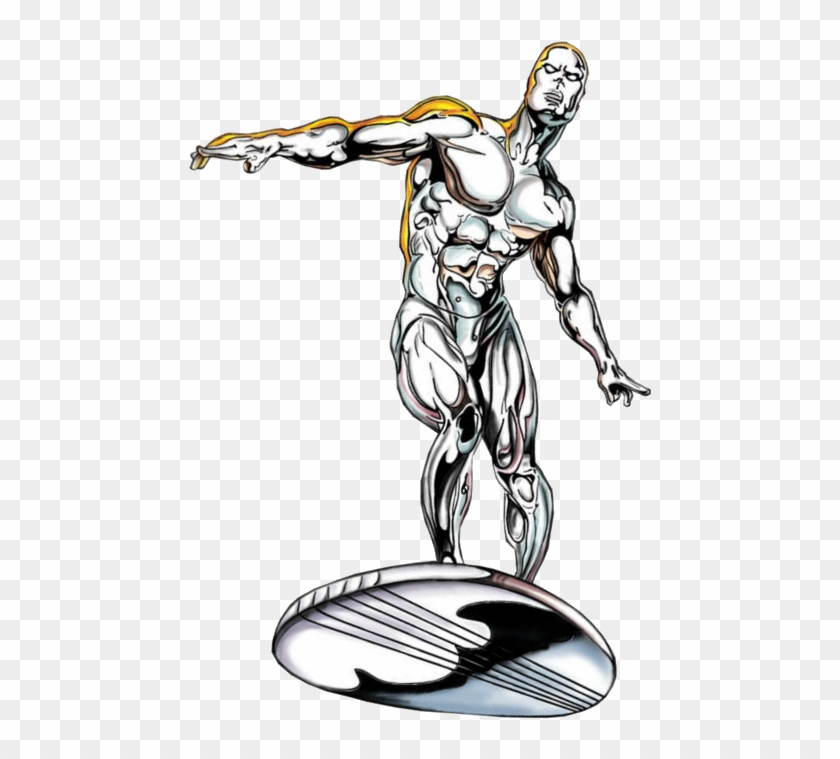 Silver Surfer - Super Hero Squad Silver Surfer #547201