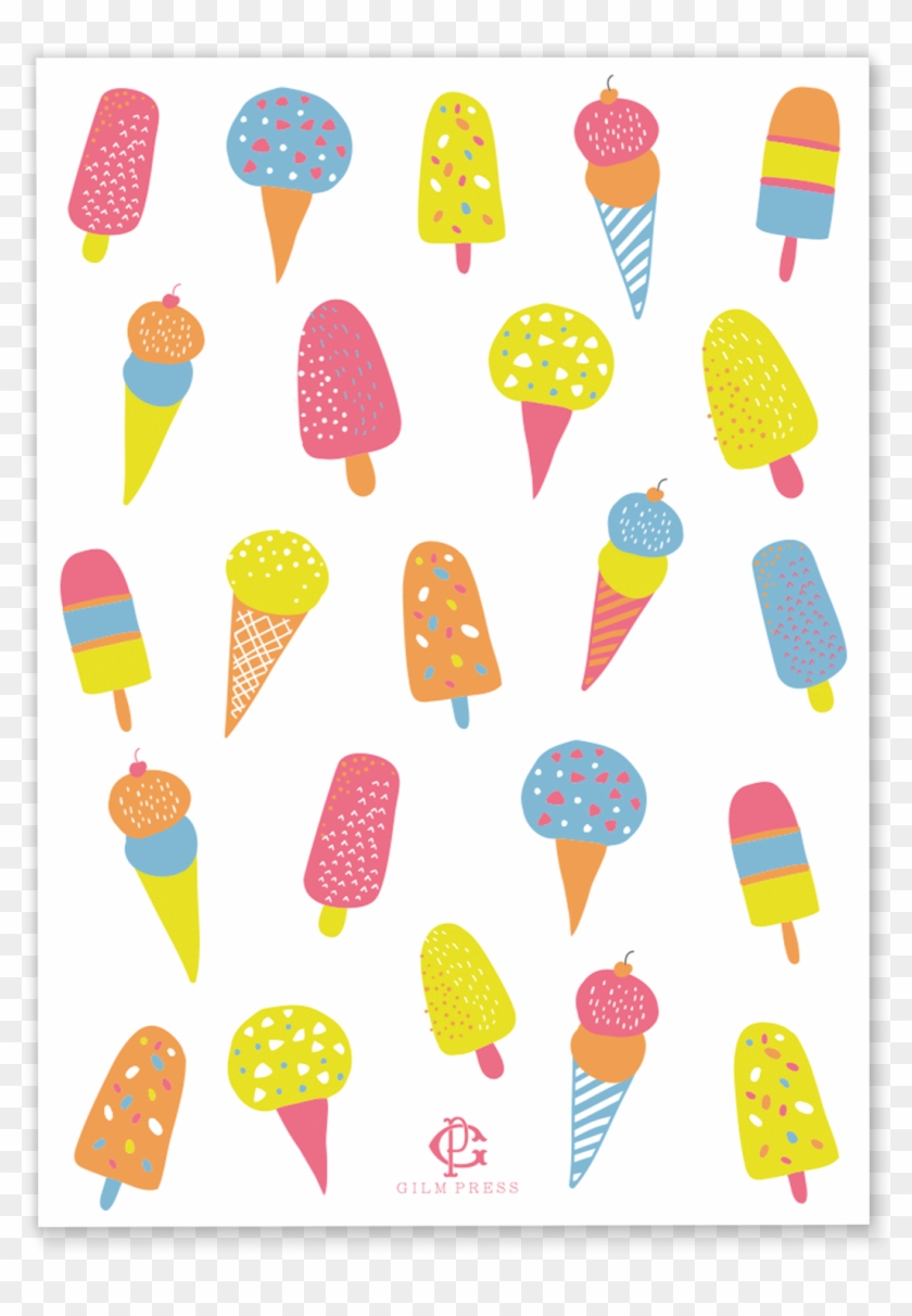 Ice Cream & Popsicle Birthday Party Invitation - Ice Pop #547236