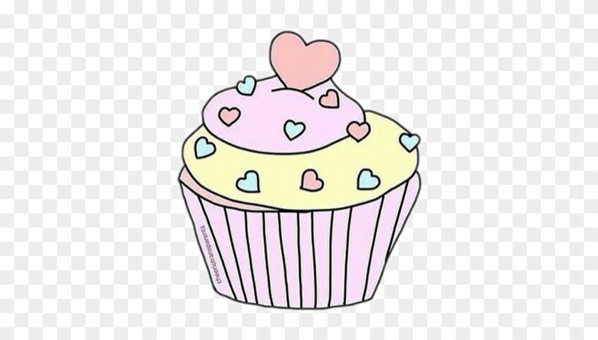 Cupcake - Sticker For Tumblr Cake #547315