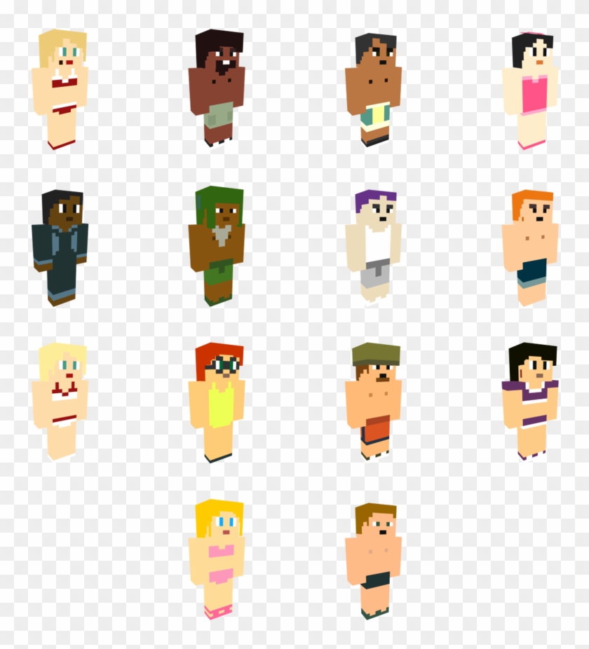 Total Drama Minecraft 3rd Gen Swimwear By Cahenry12 - Total Drama Ella Swimsuit #547344