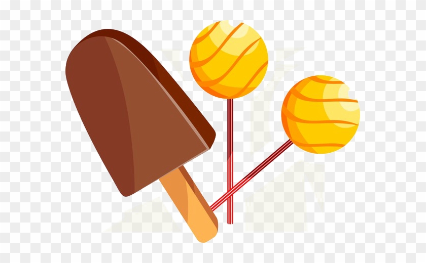 Ice Cream Lollipop Candy Drawing - Ice Cream Lollipop Candy Drawing #547367