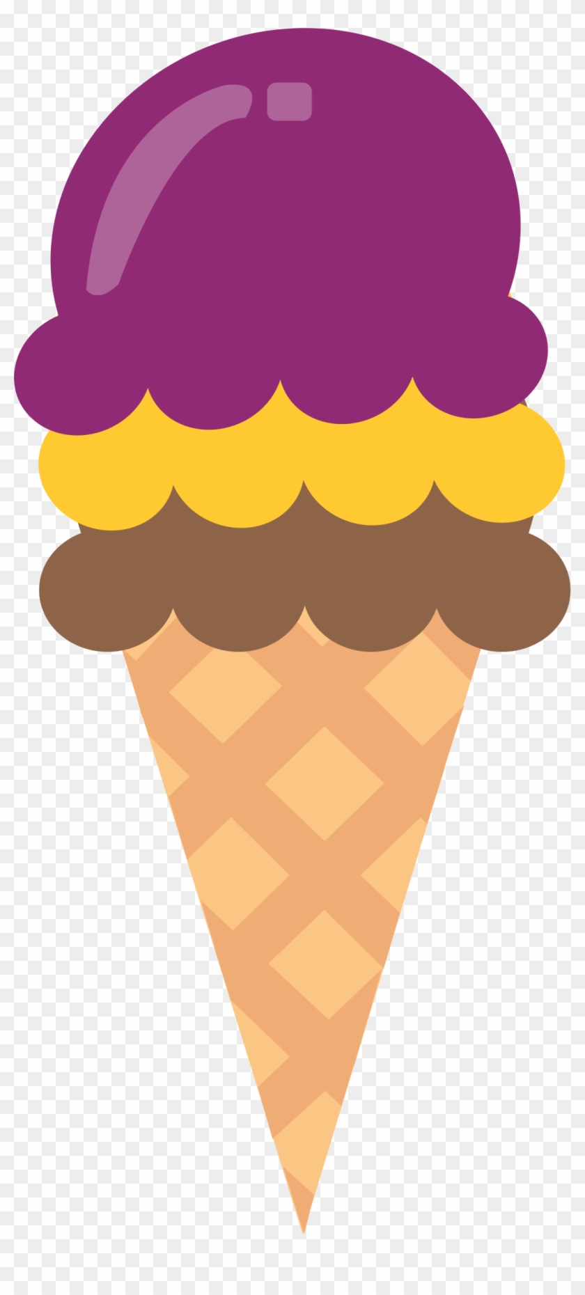 Big Image - Ice Cream Cone Clip Art Large #547518