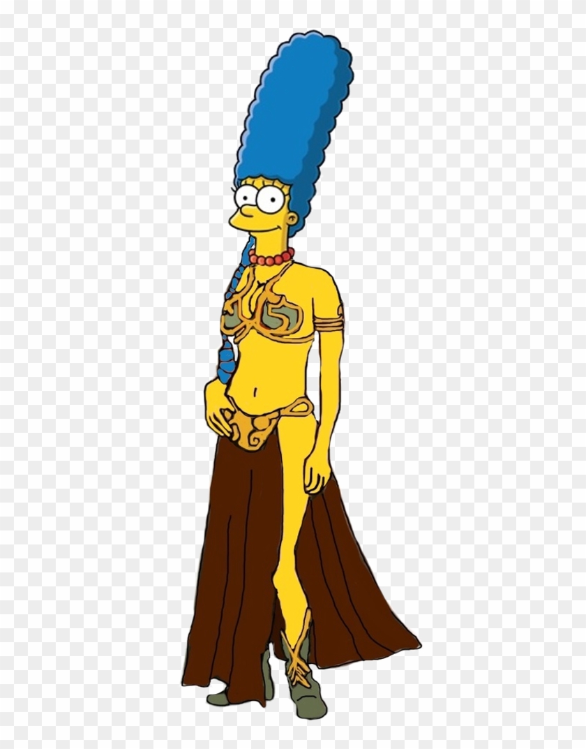 Marge Simpson In Leia's Metal Bikini By Darthraner83 - Twilight Sparkle In A Bikini #547647