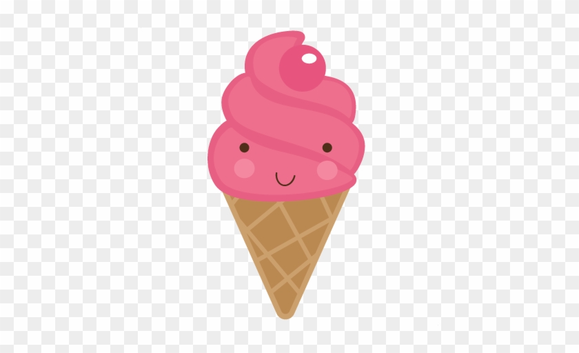 Cute Ice Cream Cone Svg File Ice Cream Cone Svg Ice - Cute Ice Cream Icon #547648