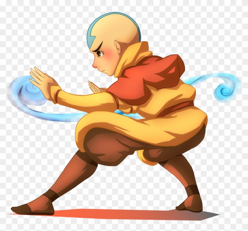 Aang The Last Airbender By Matsuoamon - Avatar The Last Airbender Png #547654