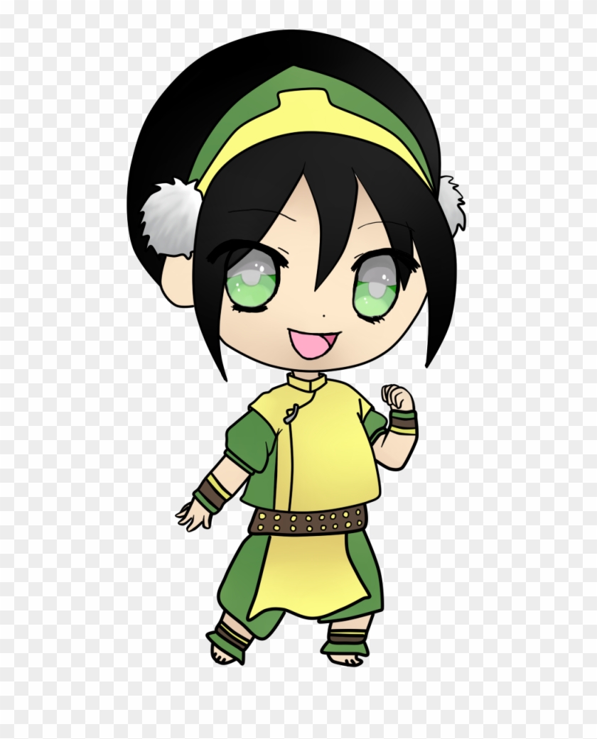 Chibi Toph Beifong By Doodle-dream - Avatar The Last Airbender Fan #547682