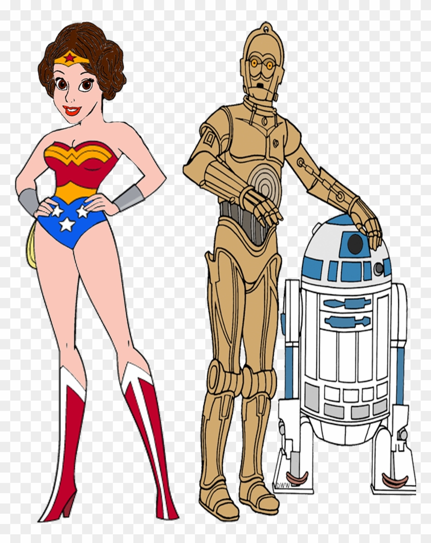 Darthranner83 6 2 Princess Leia Organa As Wonder Woman - Scooby Doo Daphne Blake #547739