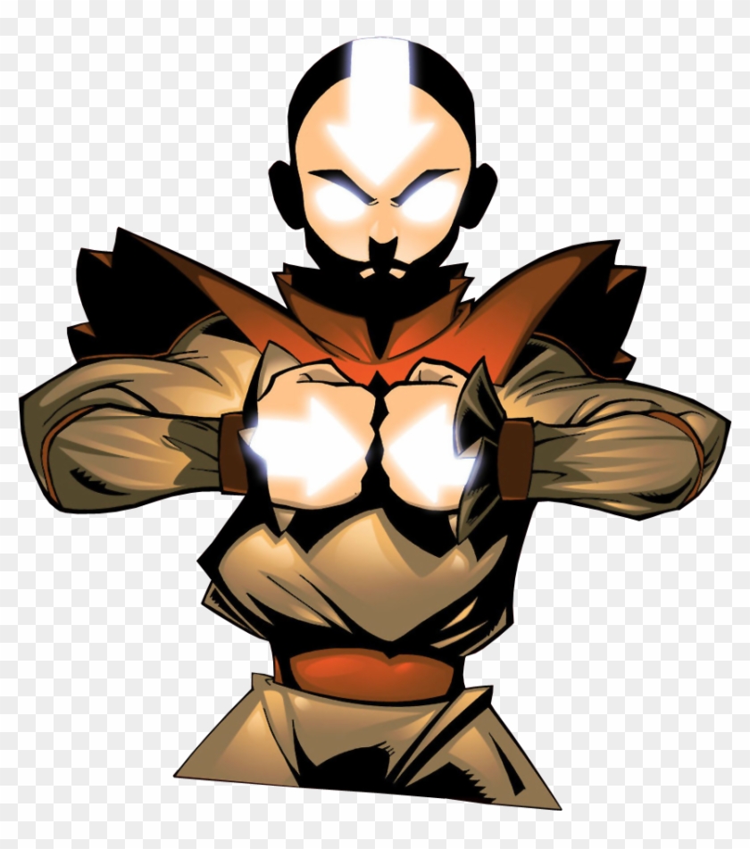 The Last Airbender Aang Katara Sokka Iroh - Avatar Aang Png #547802