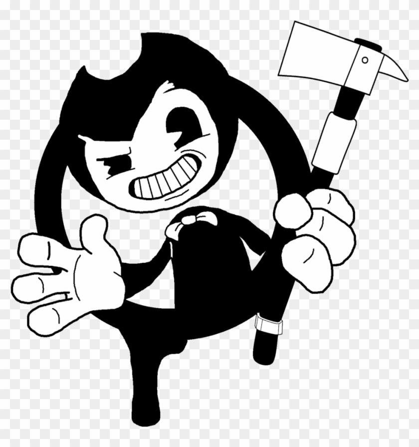 Bendy's Holding An Axe By Stephen718 - Bendy With An Axe #547844