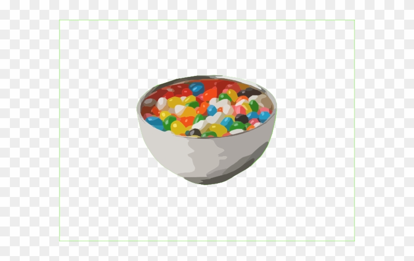 Jelly Bean Bowl Clip Art At Clker Com Vector Clip Art - Clip Art #548002