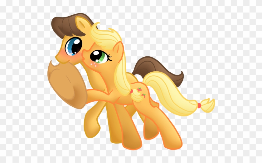 Applejack I Caramel - Пони Эпплджек И Карамель - Free Transparent PNG Clipa...