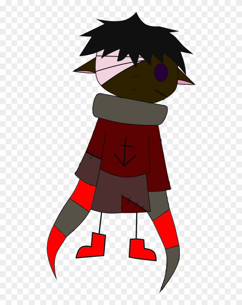 The Boy With The Blood Stained Scarf Chibi By Zumokiworks335 - Cartoon #548076