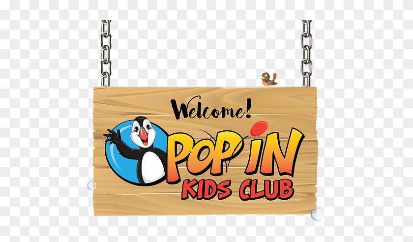 Welcome To Pop In Kids Club - Banner #548107