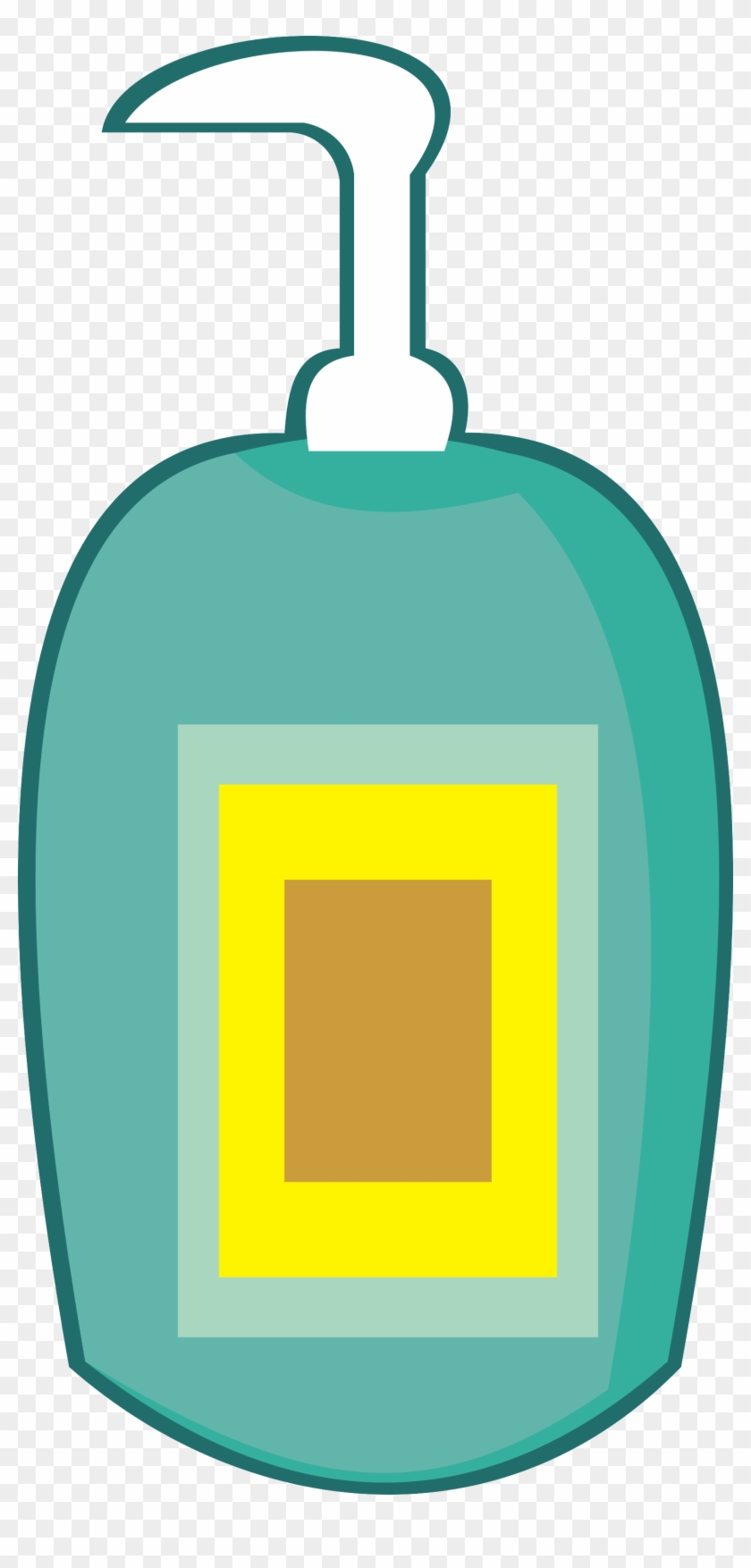 Shampoo Bottle Clip Art - Shampoo Bottle Clip Art #548133