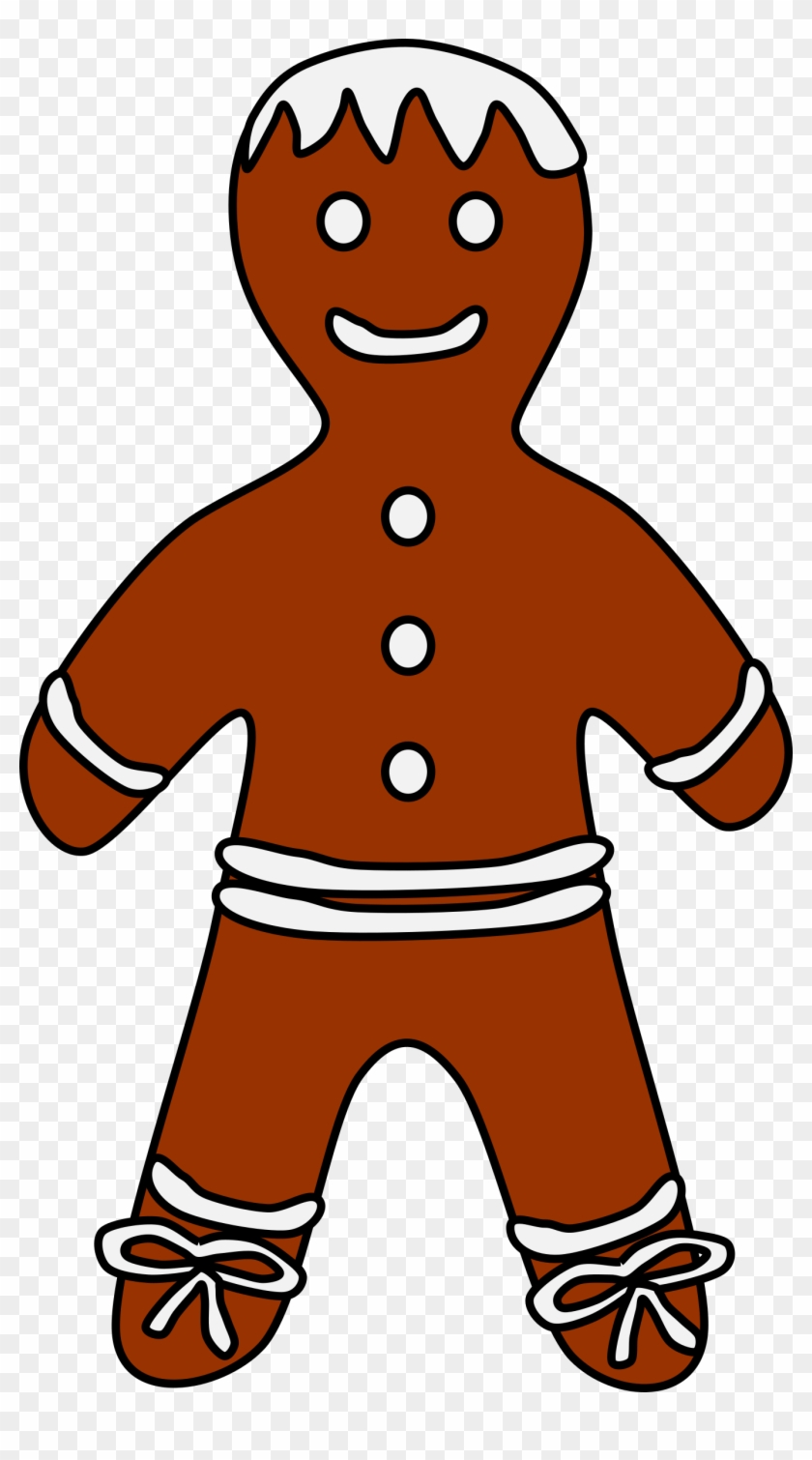 Gingerbread Boy - Pepparkaka Tecknad #548177