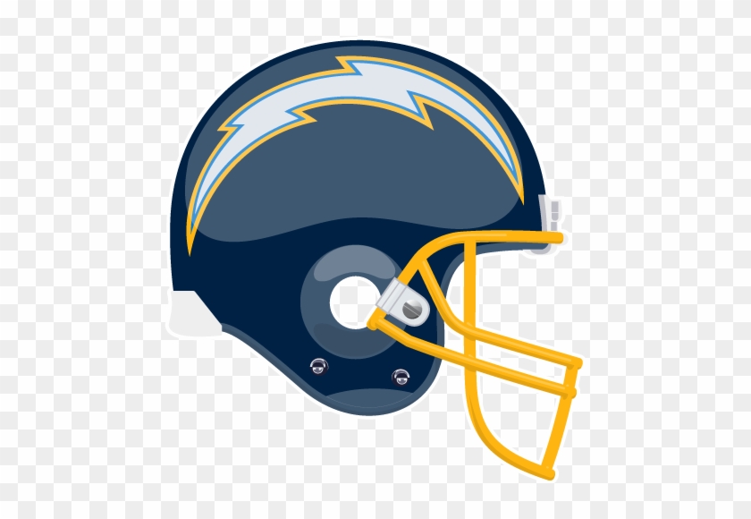 San Diego Chargers Helmet Logo Clipart - Denver Broncos Helmet Png #548282