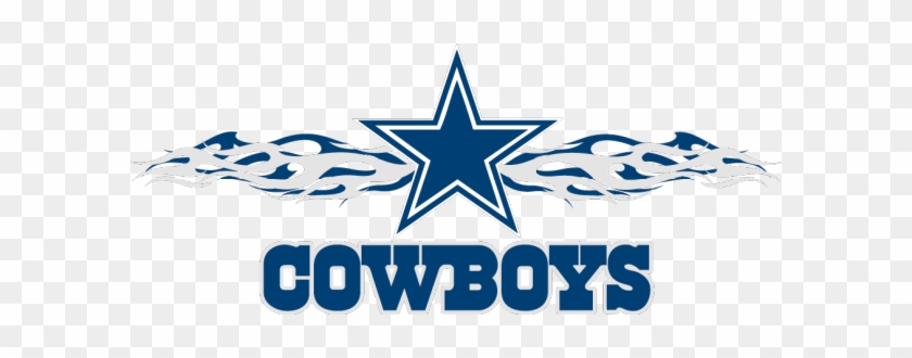 Cowboys W/star & Flames/tattoo - Dallas Cowboys Logo #548287