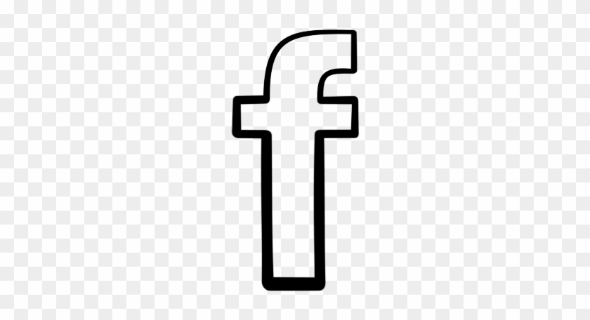 Free facebook white black icon and How to