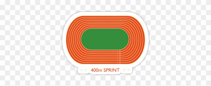 I Ran The 400m In High School, The Quarter Mile - Logo #548357